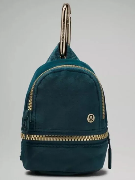Lululemon Athletica City Adventurer Backpack Nano Velour Bag Charm - NWT - Picture 1 of 6